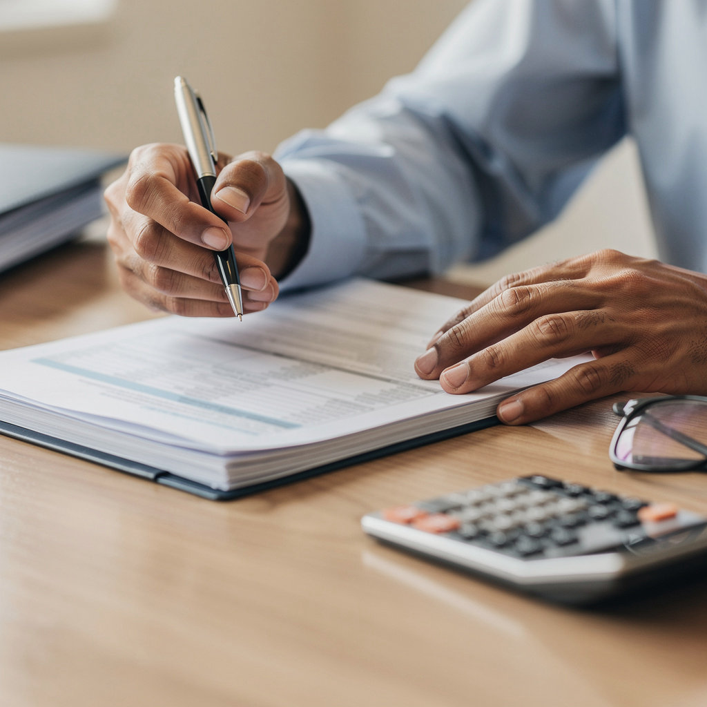 Lupita Solorzano Insurance & Tax Services professional advisor meeting with clients for tax and insurance planning in San Diego